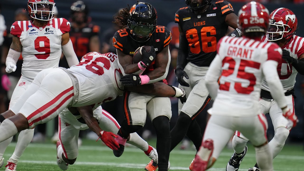 CFL Scores Today: BC Lions 38, Calgary Stampeders 24 - Lions Clinch Playoff Berth with Fourth Straight Win