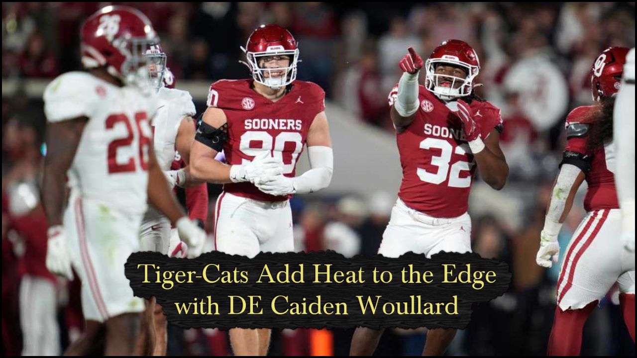 Tiger-Cats Add Heat to the Edge with DE Caiden Woullard