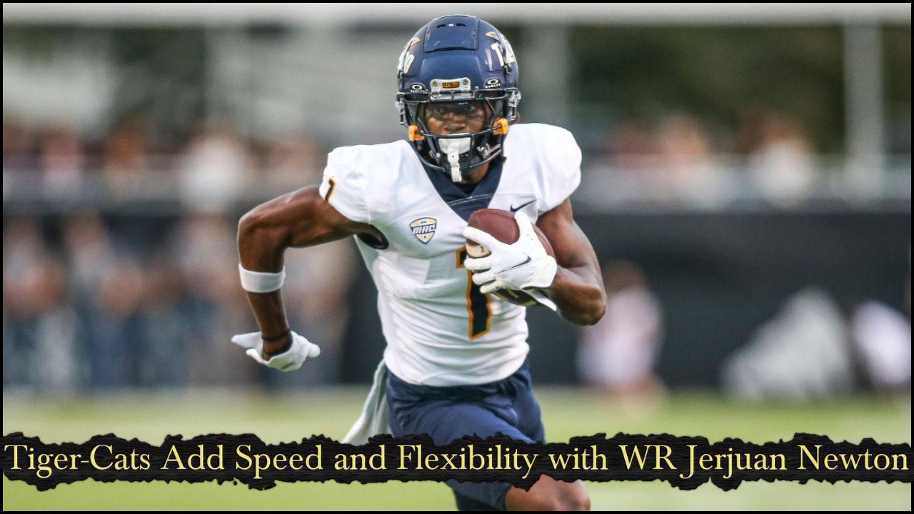 Tiger-Cats Add Speed and Flexibility with WR Jerjuan Newton