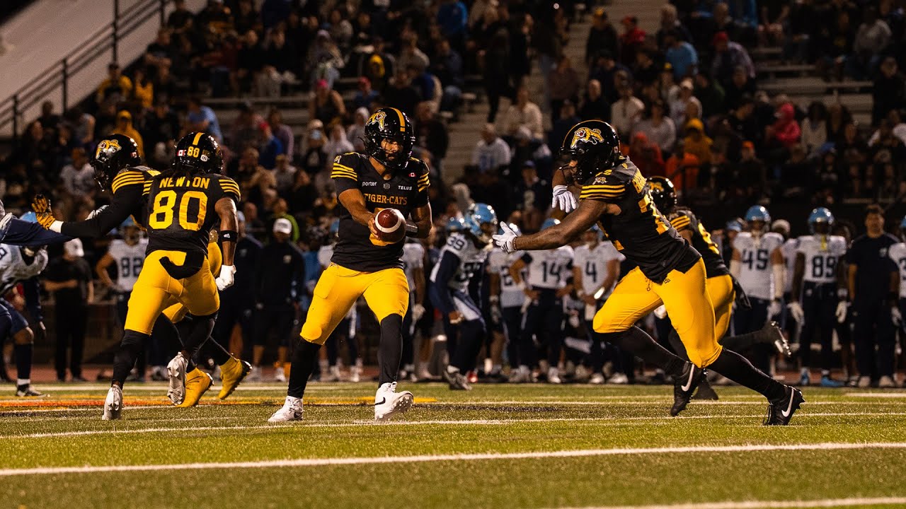 CFL Preseason Scores: Hamilton Tiger-Cats 20, Toronto Argonauts 14 - Newton's Three Touchdown Catches Lift Tiger-Cats