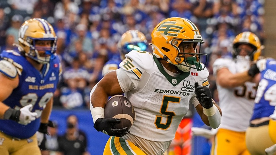 CFL Scores Today: Edmonton Elks 23, Winnipeg Blue Bombers 18 - Elks Stay Perfect, Ground Game Grinds Out Win in Winnipeg