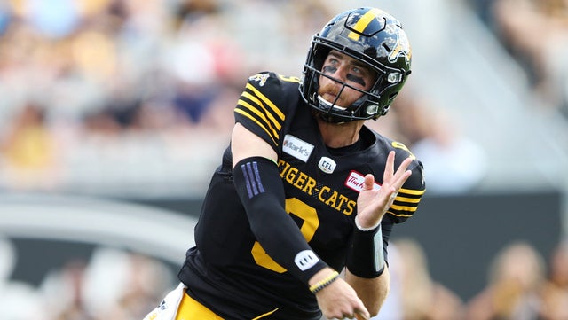 Dane Evans To Start For Tiger-Cats in Grey Cup