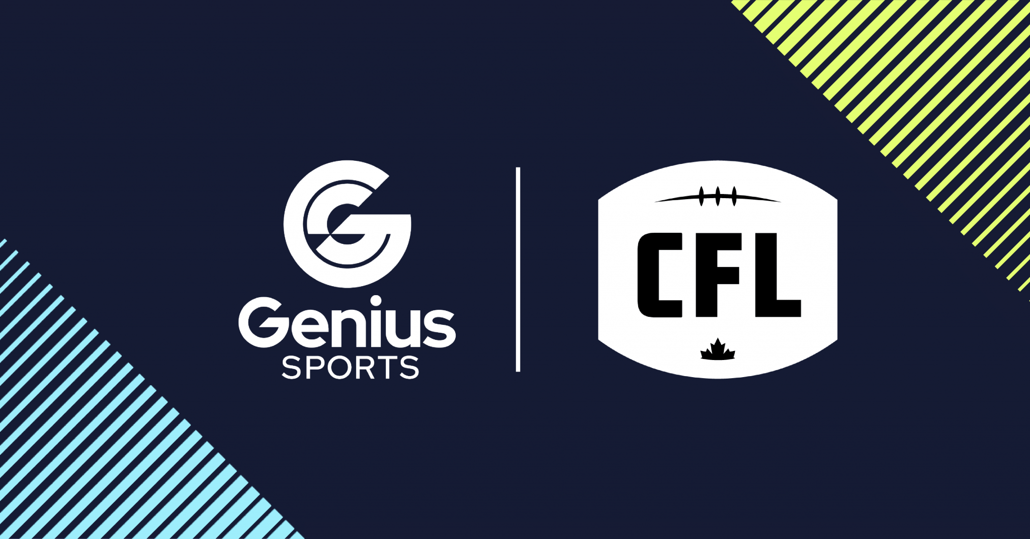PR: Genius Sports and CFL Agree to Partnership
