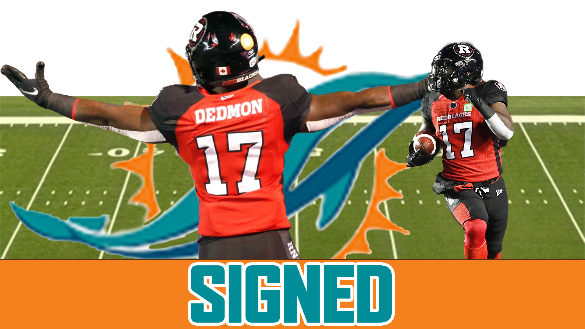 Redblacks Devontae Dedmon Heads To The NFL