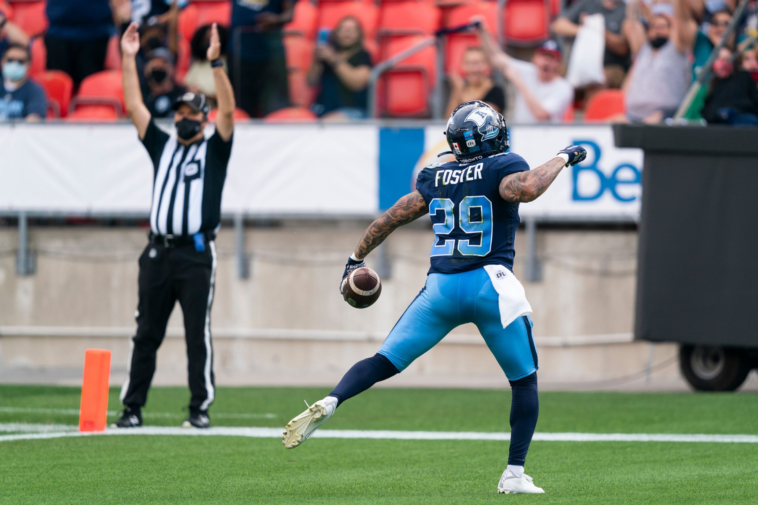 The Toronto Argonauts Part Ways With RB D.J. Foster