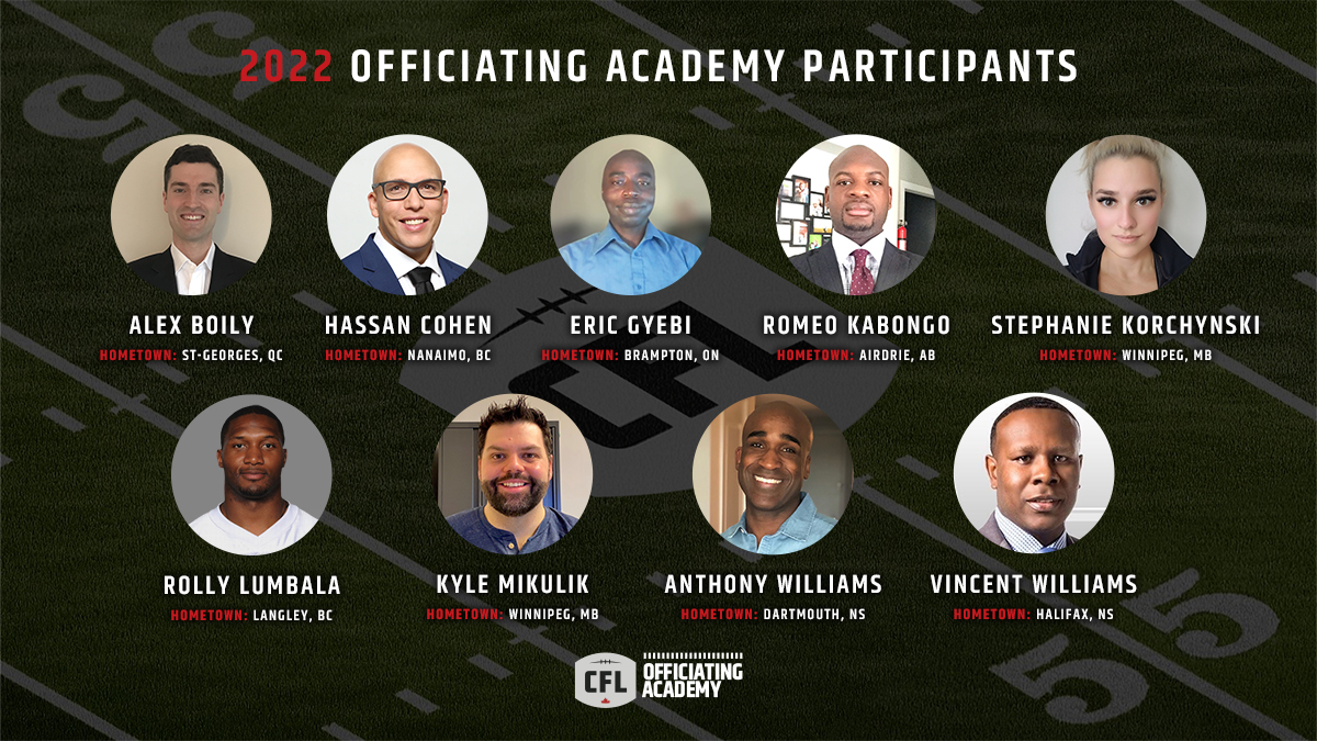 PR: CFL Officiating Academy Created To Develop And Support Pipeline Of Officials