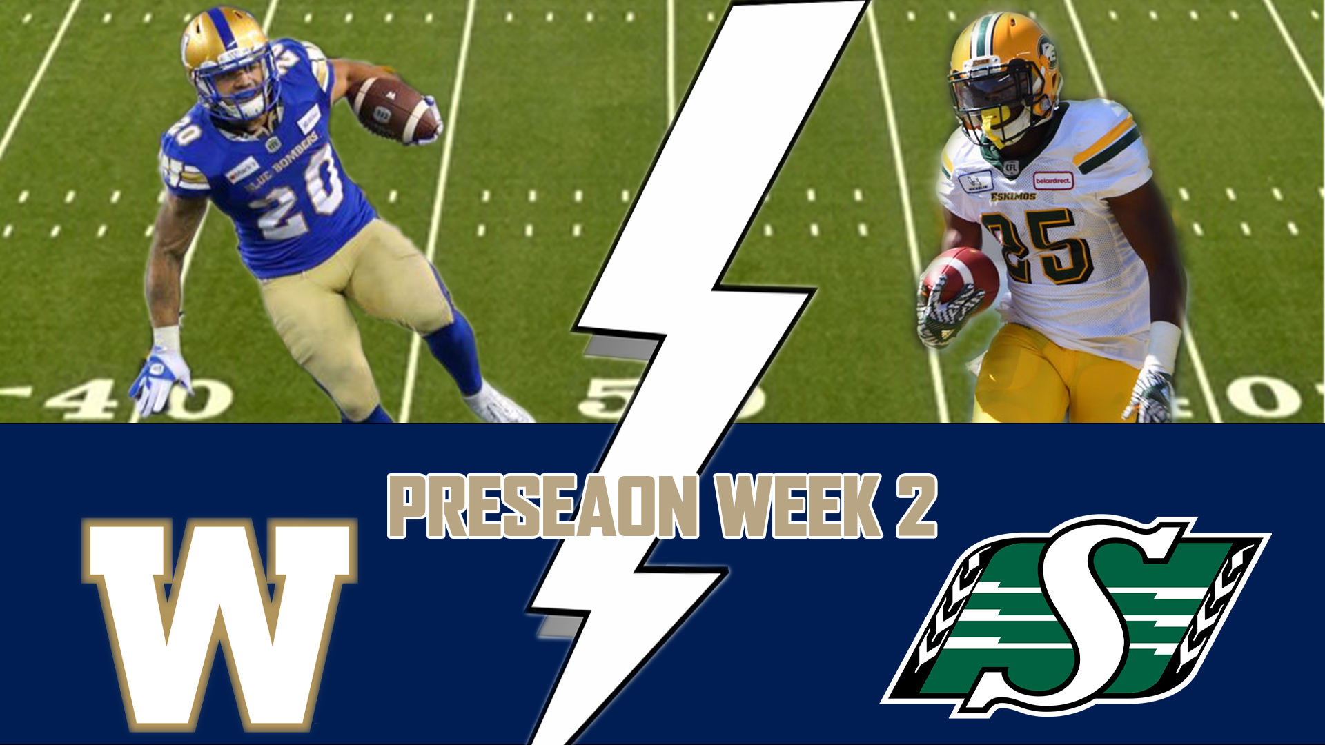 Winnipeg Blue Bombers v Saskatchewan Roughriders game preview