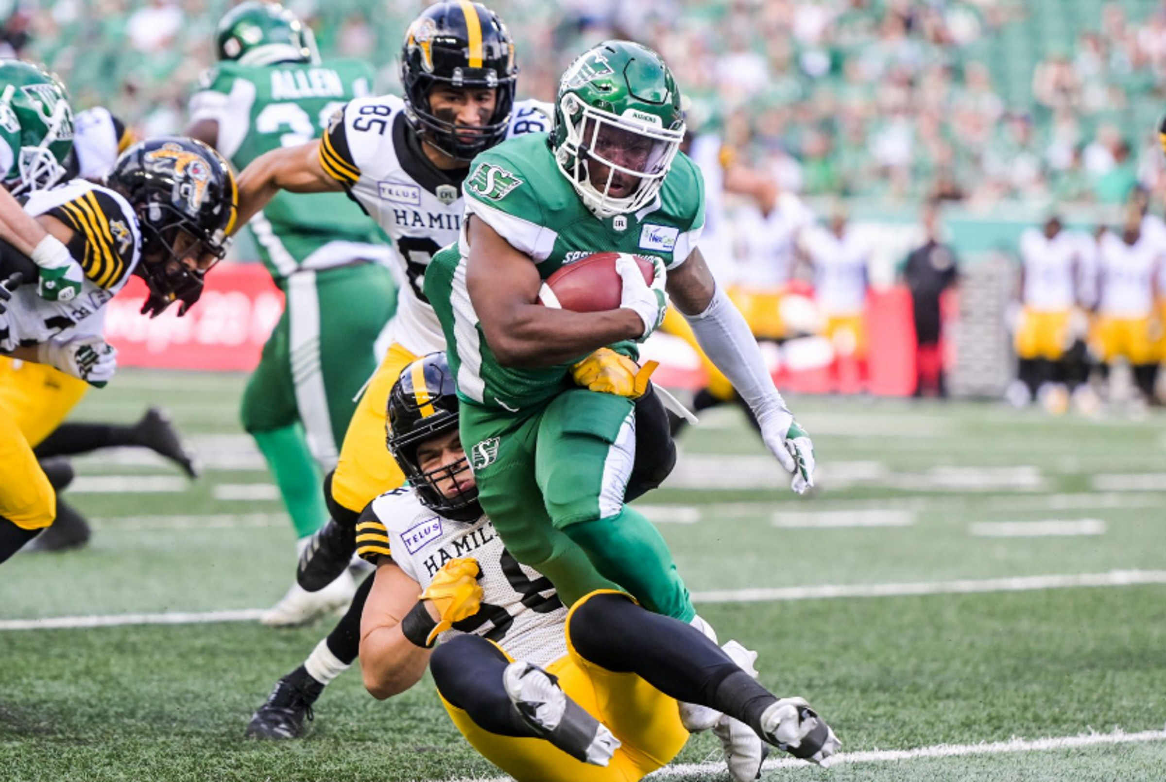 The Roughriders Foundation Gives Over 200 Kids An Opportunity To Learn The Game—Riders Defense Shines In Season Opener