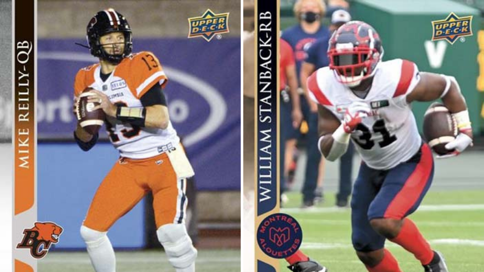 2021 Upper Deck CFL Football Card Release Details, Checklist, Team Set Lists