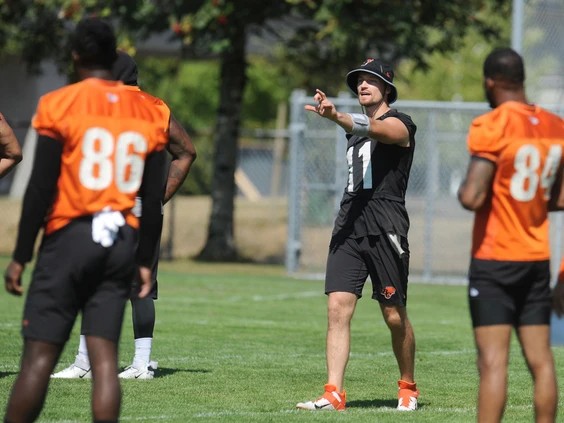 Big Change In BC Lions’ QB Position—Michael O’Connor Stepping In For Injured Nathan Rourke