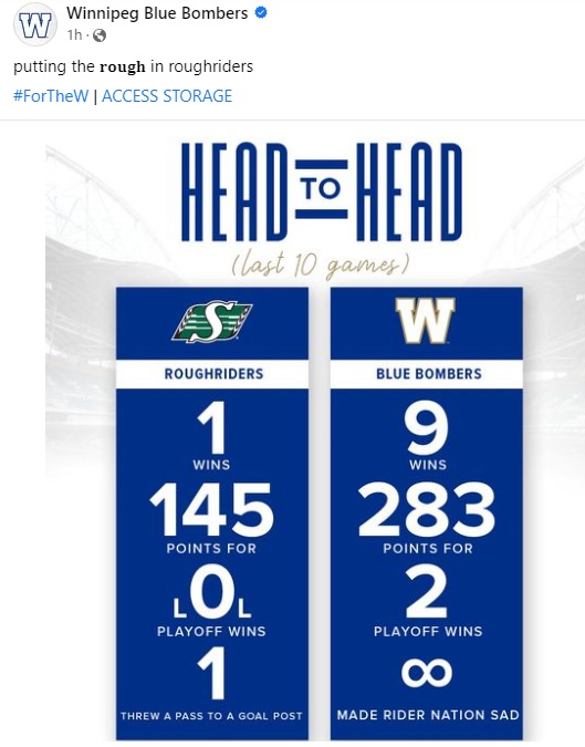 Pre-Season Preview: Saskatchewan At Winnipeg