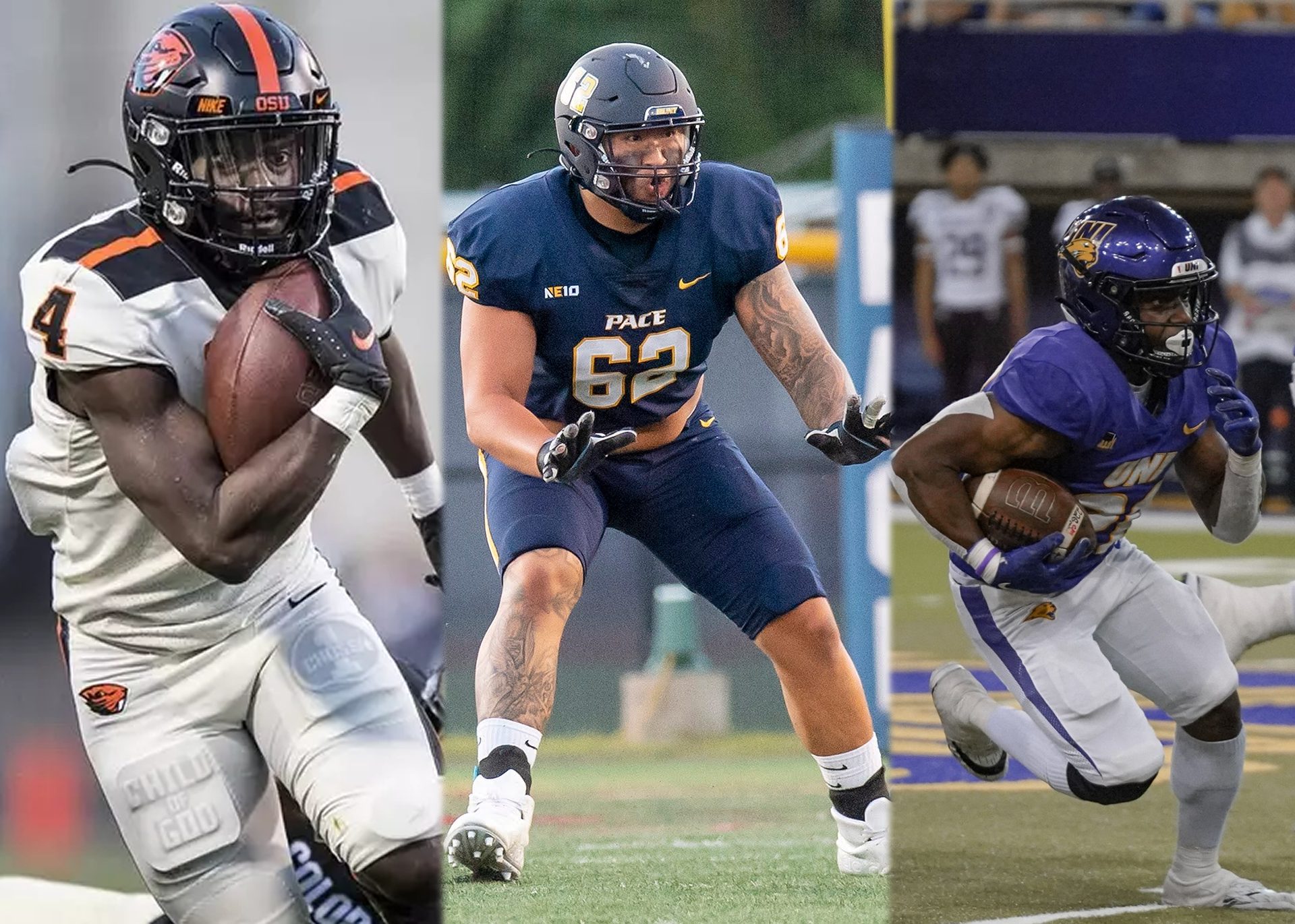 BC Lions Sign 2021 PAC-12 Leading Rusher BJ Baylor, RB Vance McShane, OT Jacky Chen
