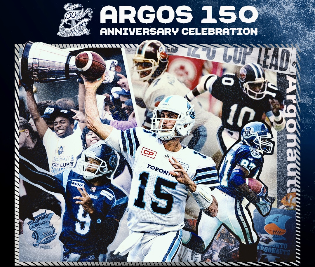 Toronto Argonauts Celebrating 150th Anniversary This Week, Team Also Adds Five New Players
