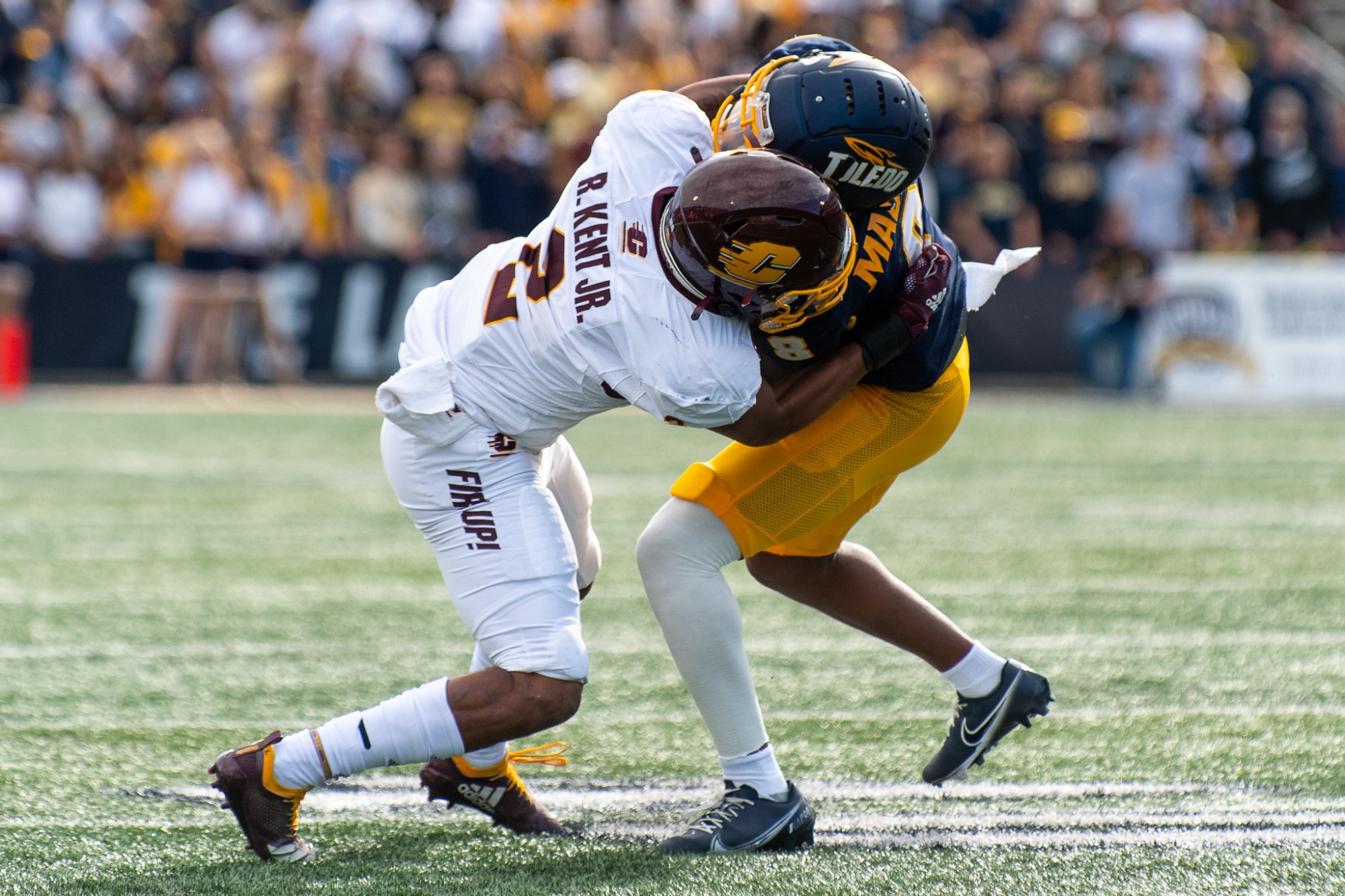 BC Lions Sign Central Michigan DB Ronald Kent Jr.