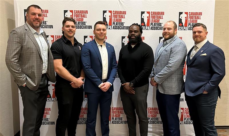 CFL Players Association Welcomes New Vice Presidents: Lauther, Thomas, and Mackie