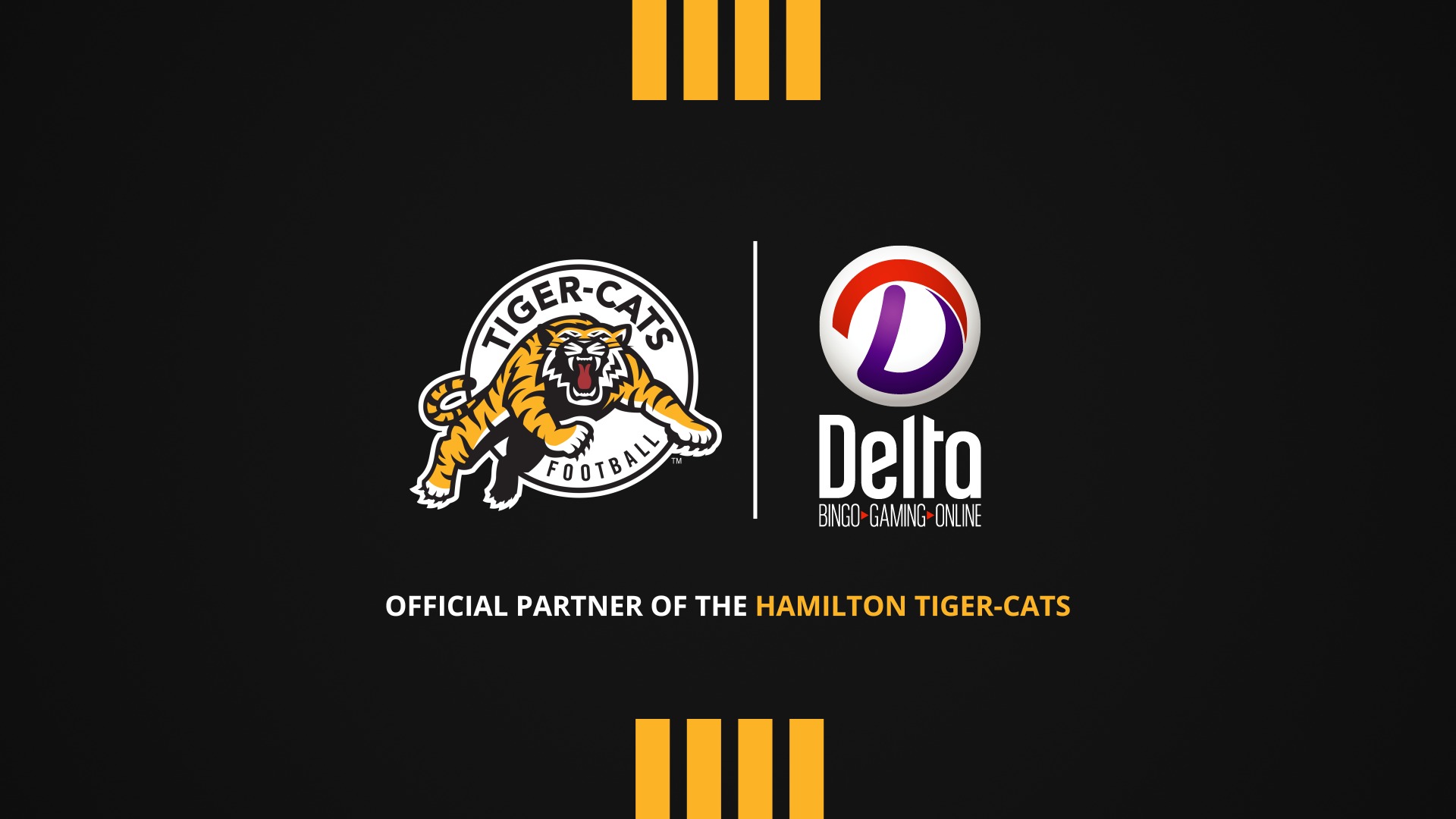 PR: Tiger-Cats And Delta Bingo Announce New Partnership