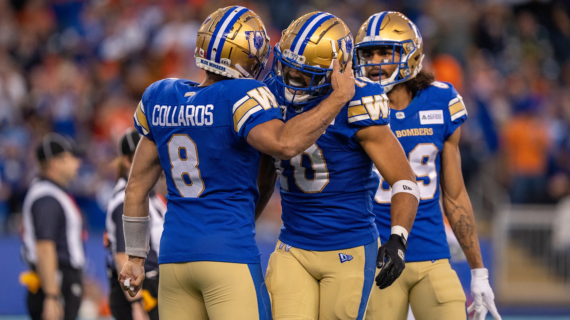 Game Ball & Jock - Edmonton At Winnipeg