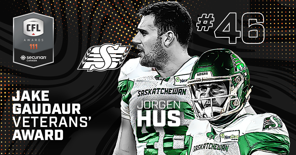 PR: Jorgen Hus Claims 2024 Jake Gaudaur Veterans’ Award