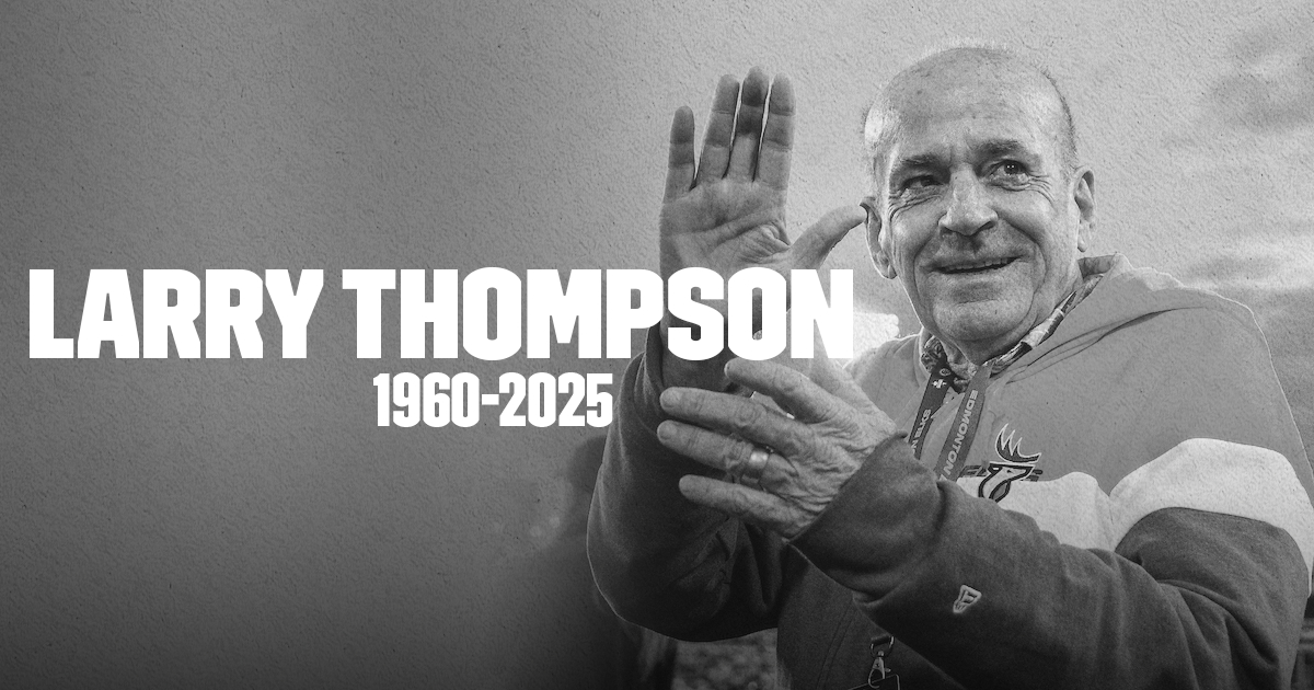 CFL Statement On The Passing Of Edmonton Elks Owner Larry Thompson