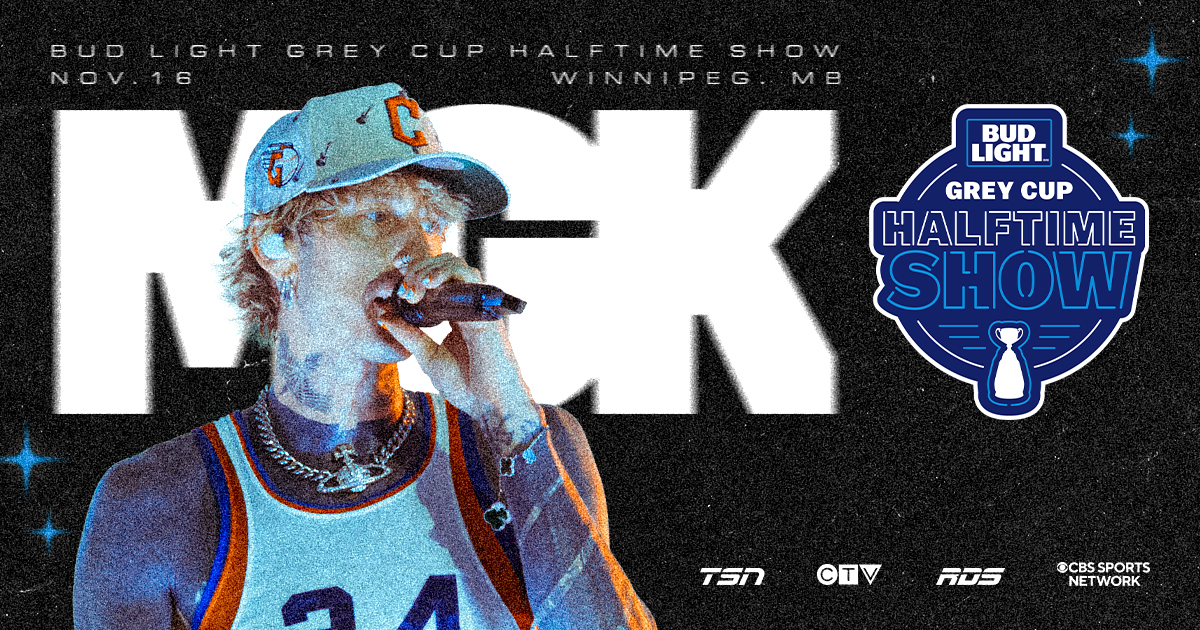 Big Game, Big Sound: MGK To Headline Bud Light CFL Grey Cup Halftime Show