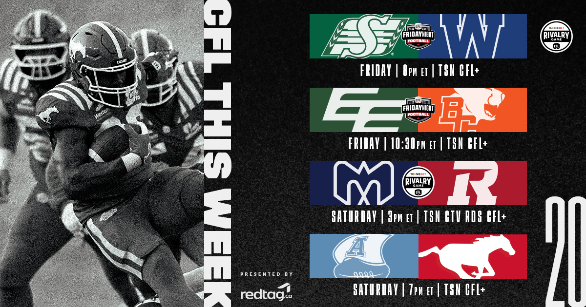 CFL Schedule Today October 17th 2025: Montreal vs Ottawa, Toronto vs Calgary - TV Channels, Live Stream, Odds