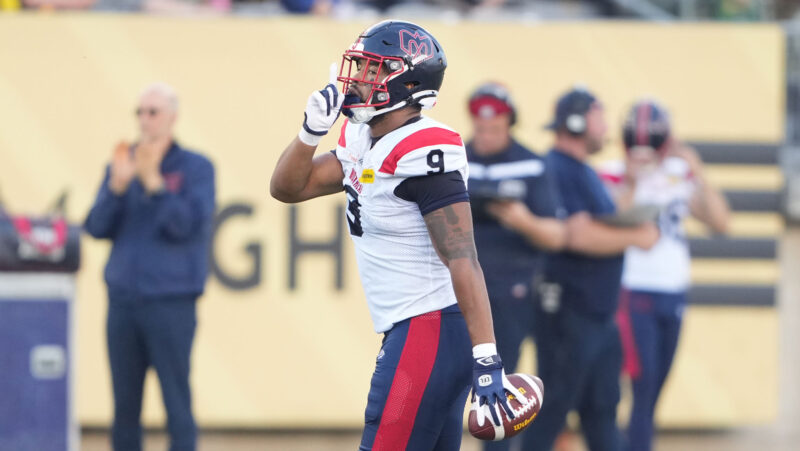 Montreal Alouettes Sign Home-Grown LB Geoffrey Cantin-Arku to 2 Year Contract Extension