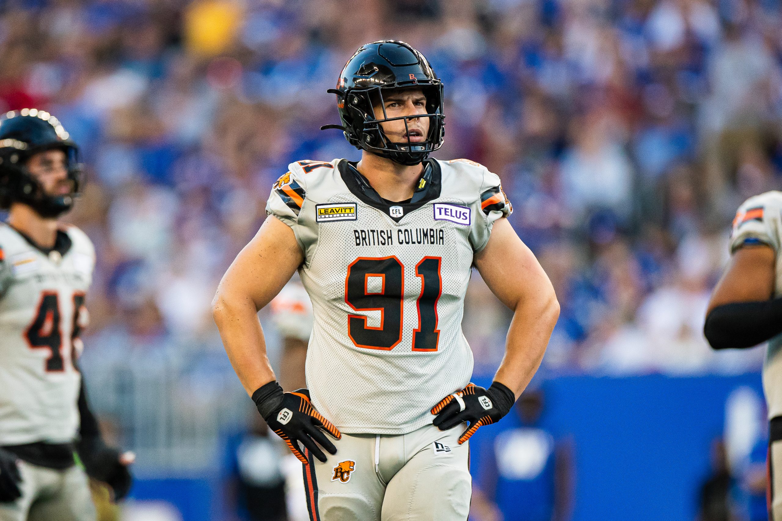 BC Lions Re-Sign DL Nathan Cherry Through 2027