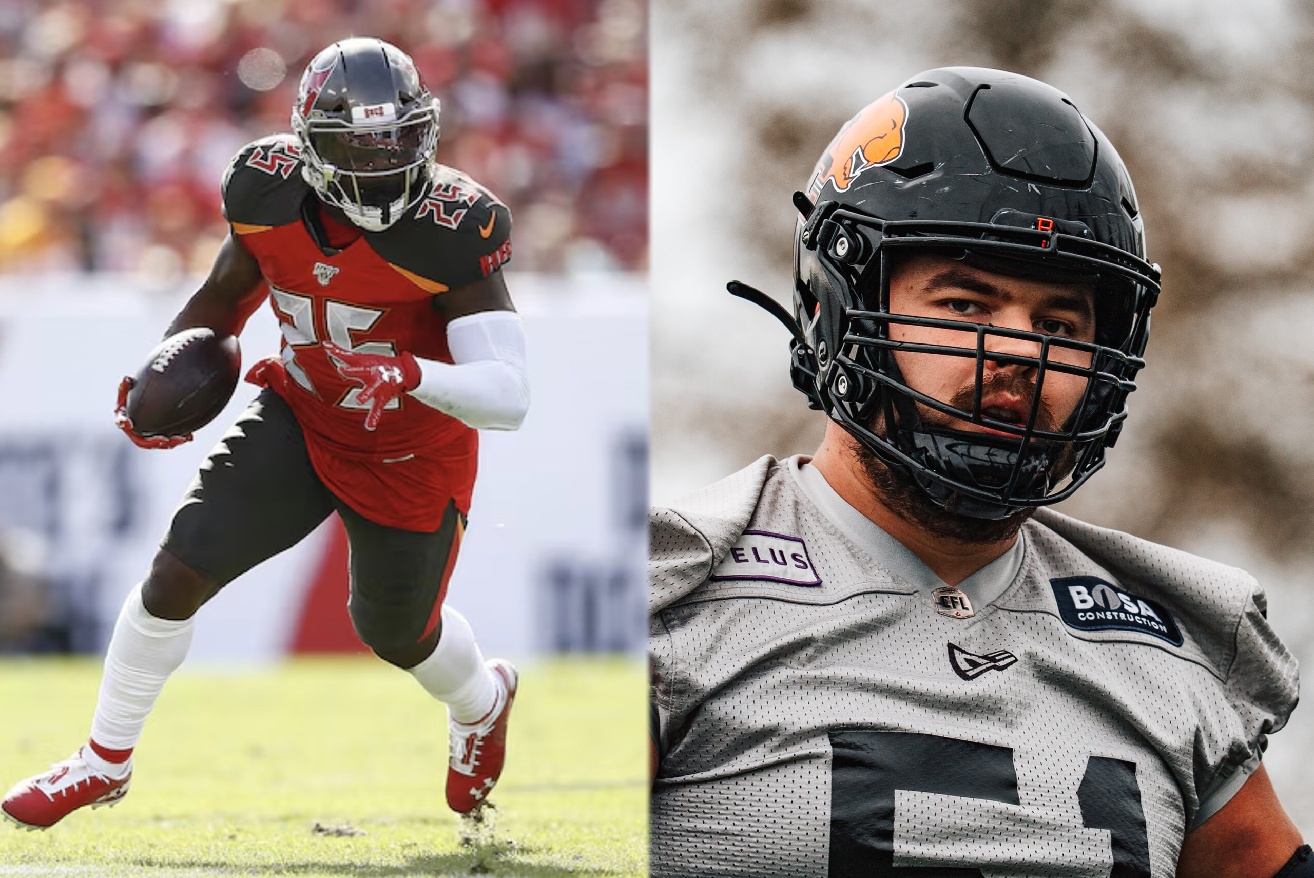 BC Lions Sign Former Buccaneers RB Peyton Barber, Extend C Michael Couture