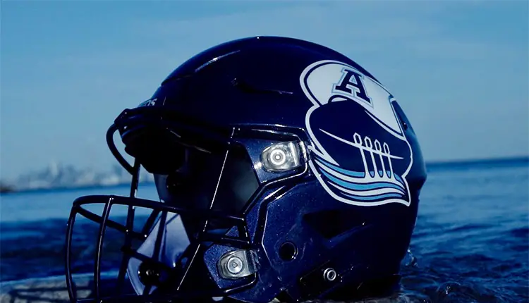 CFL's Toronto Argonauts Unveil Light Blue Helmets; New Uniforms