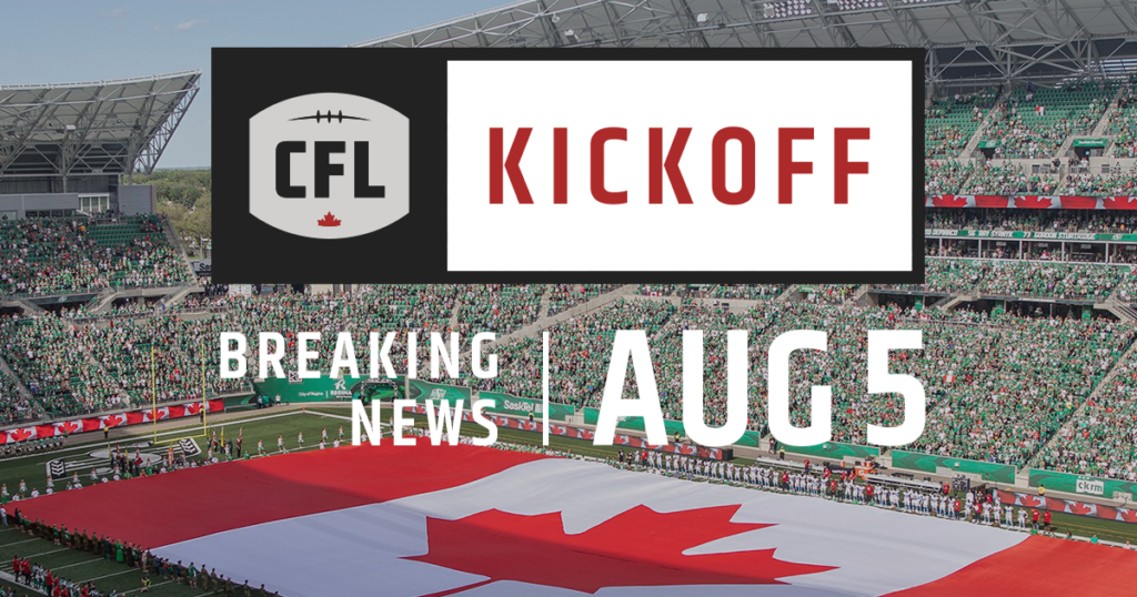 CFL Board Of Governors Approves August 5th Kickoff