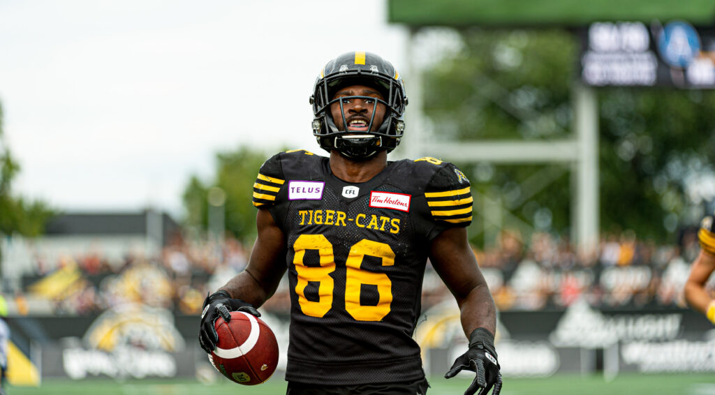 Hamilton Tiger-Cats Add WR Bralon Addison to Active Roster