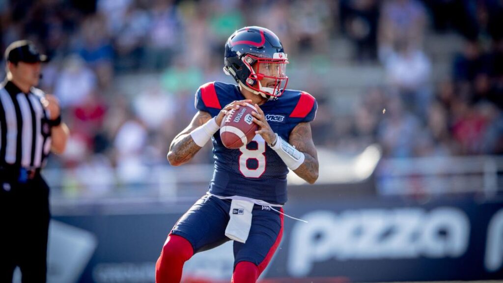 PR: Alouettes Place QB Vernon Adams Jr. on Six-Game Injured List