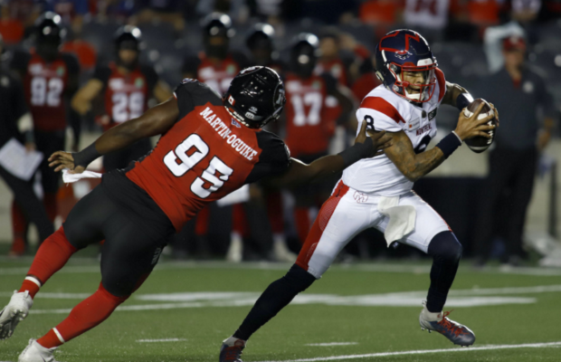 Alouettes Win Game, but Lose QB vs REDBLACKS, 20-16