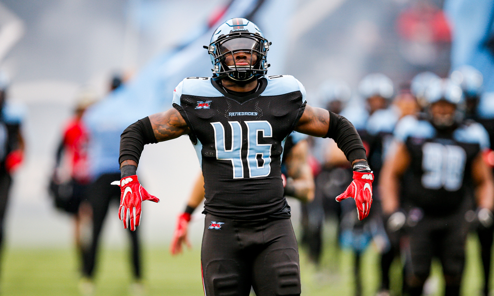 Roughriders Sign Former XFL LB Tegray Scales
