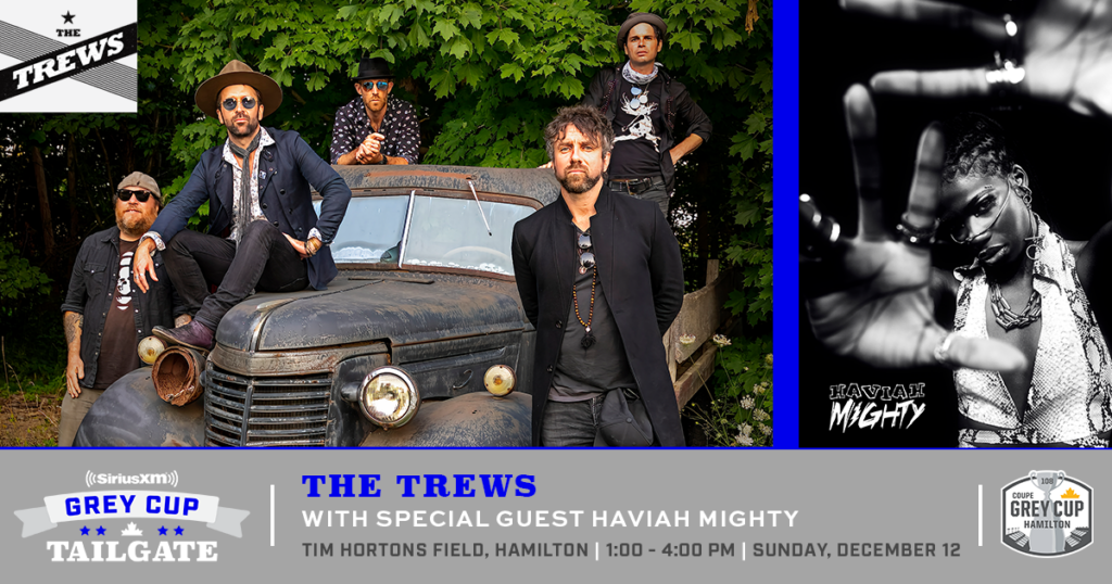 PR: The Trews Set To Headline The SiriusXM Grey Cup Tailgate