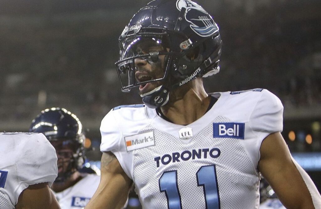 The Argos Bring Back WR Juwan Brescasin On Eve Of Free Agency