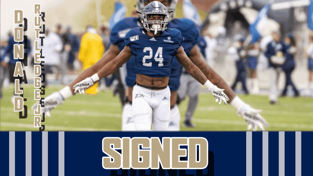 Winnipeg Blue Bombers sign Former NFL player Donald Rutledge Jr.