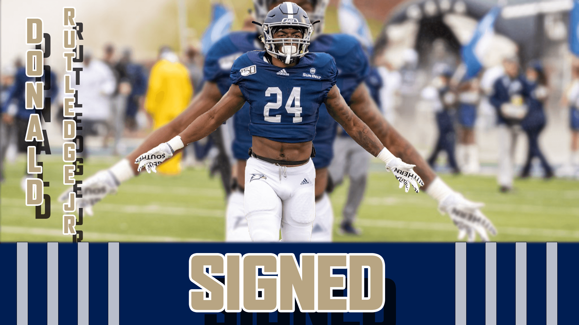 Winnipeg Blue Bombers sign Former NFL player Donald Rutledge Jr.