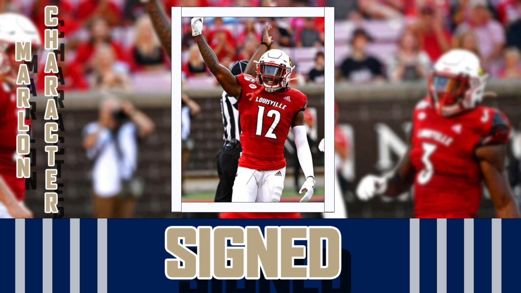 Blue Bombers sign American DB Marlon Character
