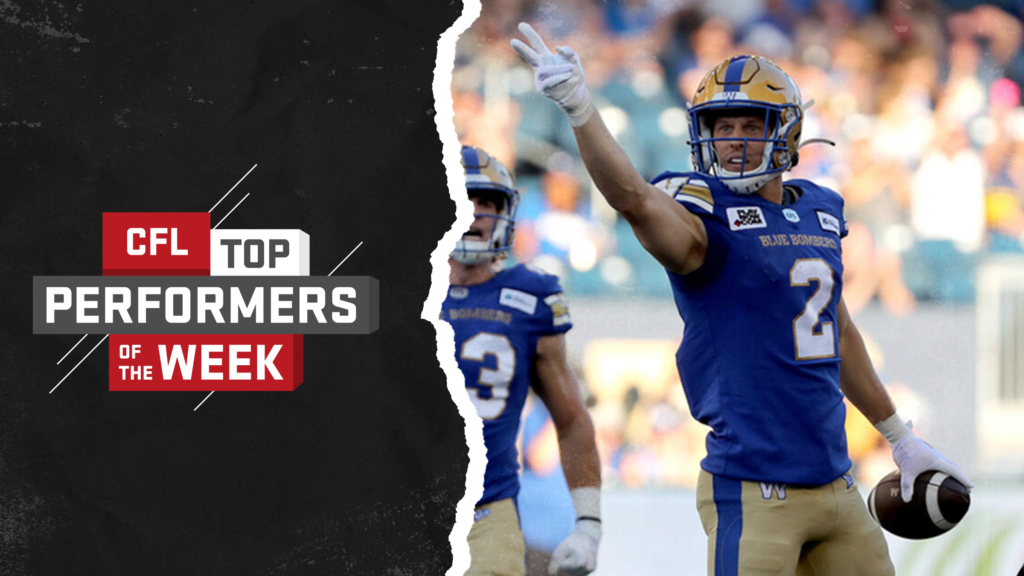 PR: Ellingson, Lawler and Evans Named Top CFL Performers For Week 6