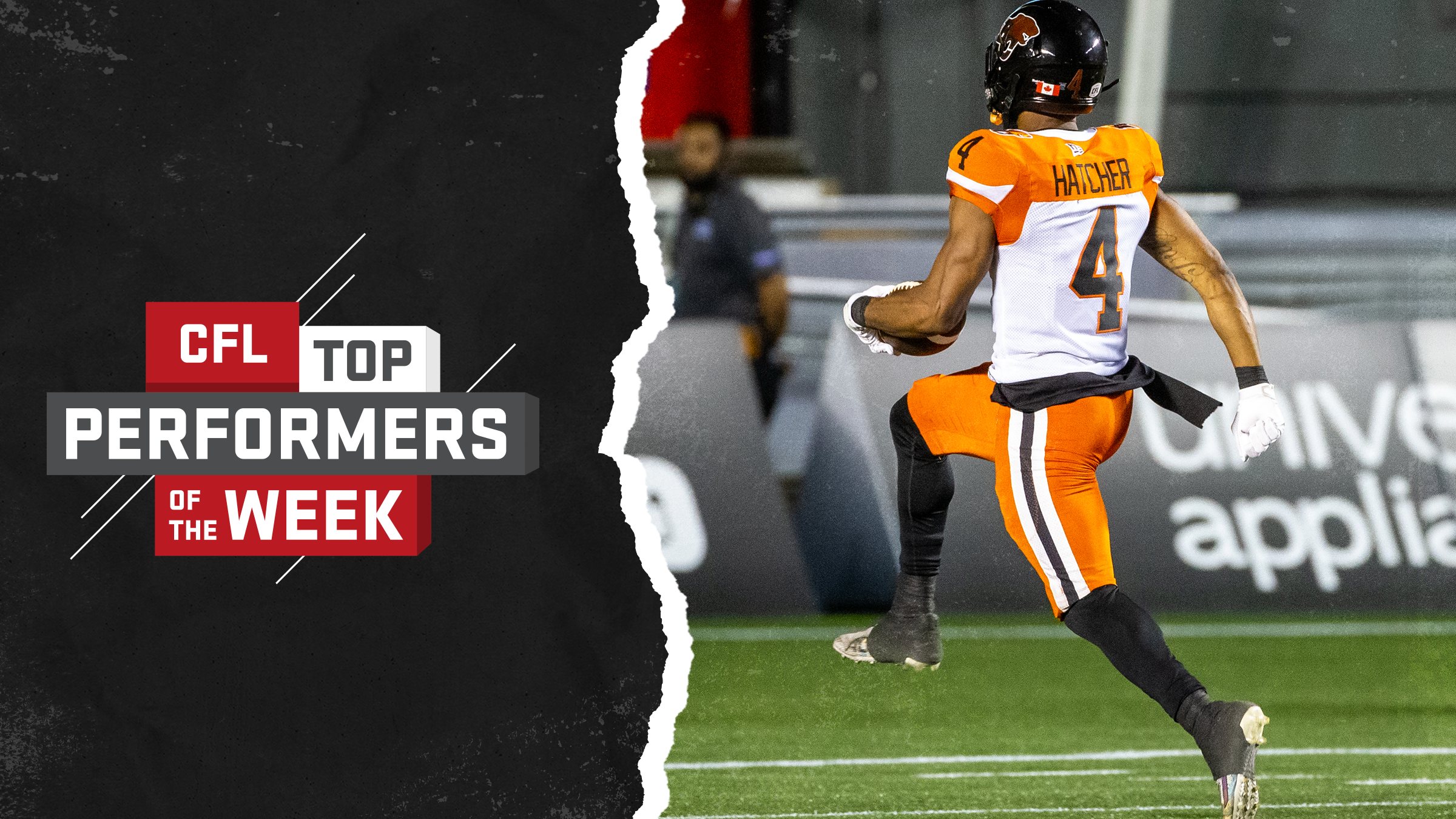 PR: Hatcher, Lanier, Robertson Named CFL Week 4 Top Performers