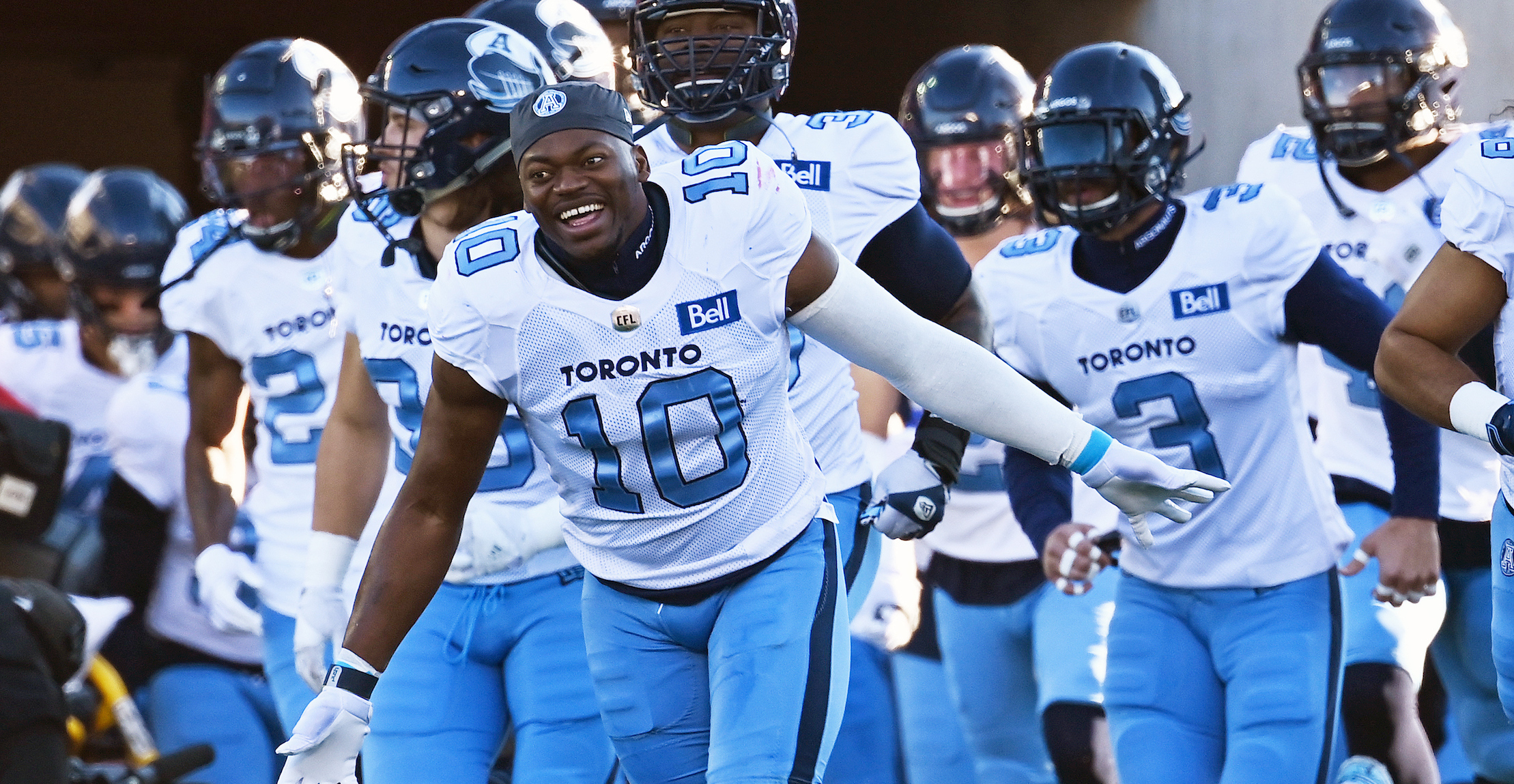 Grey Cup Most Outstanding Player Henoc Muamba Returning To The Argos For The 2023 Season