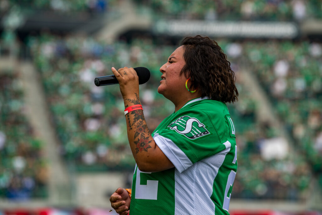 Teagan Littlechief To Sing National Anthem At 109th Grey Cup