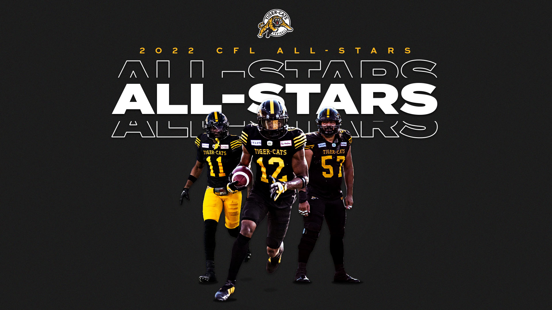 Hamilton Tiger-Cats Have Three Players Named 2022 CFL All-Stars