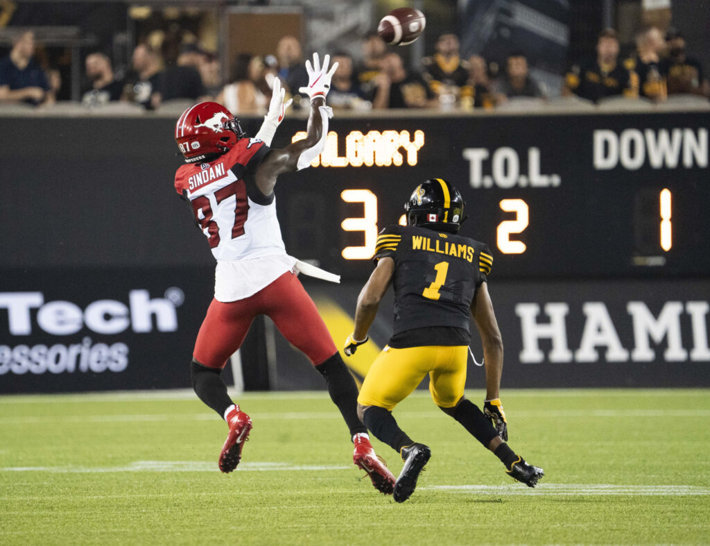 Calgary’s Richie Sindani Suspended For Violating CFL/CFLPA Drug Policy