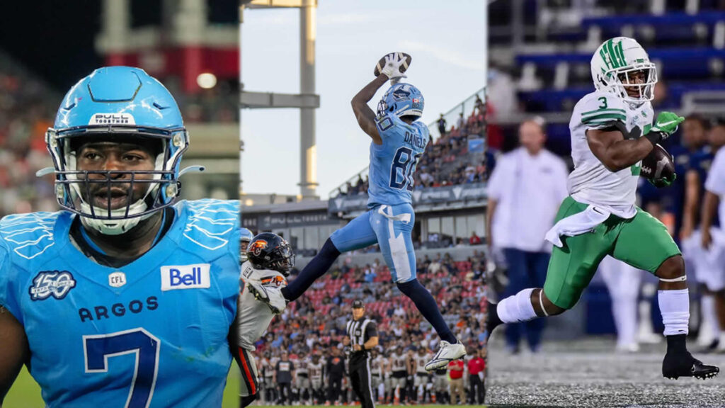 Toronto Argonauts Extend DE Folarin Orimolade and WR DaVaris Daniels, Sign RB DeAndre Torrey