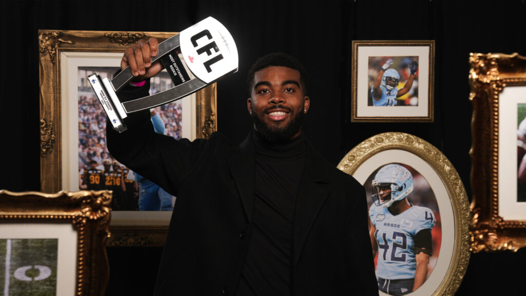 Argonauts Star Qwan'tez Stiggers Captivates 29 NFL Teams at Pro Day