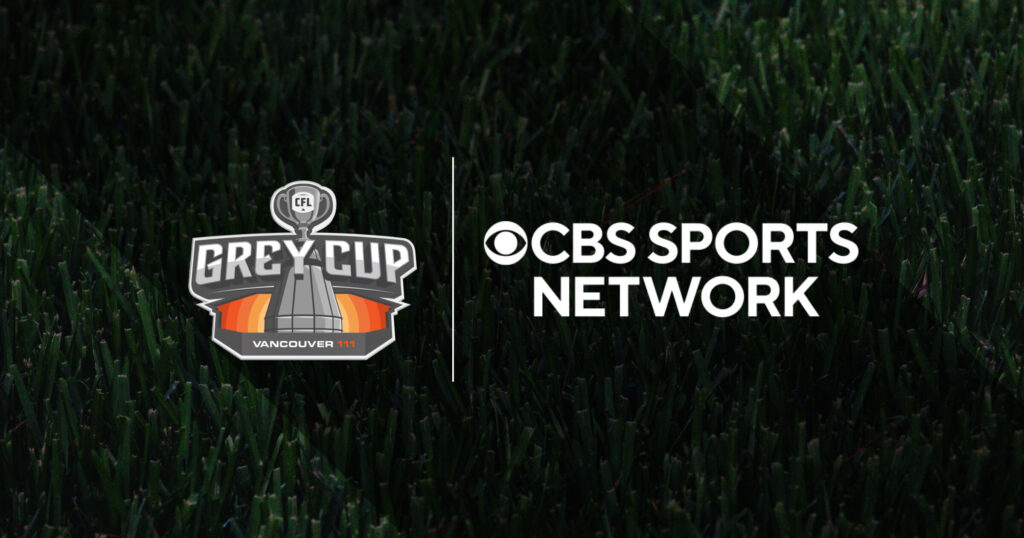 111th CFL Grey Cup Headed To CBS Sports Network In US