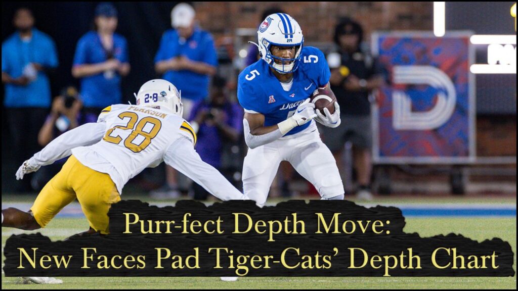 Purr-fect Depth Move: New Faces Pad Tiger-Cats’ Depth Chart