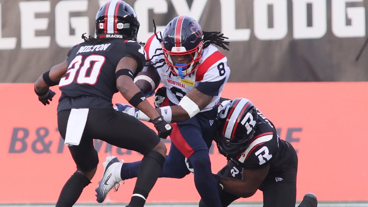 CFL Scores Today: Montreal Alouettes 39, Ottawa REDBLACKS 28 - Alexander Stays Perfect as Starter
